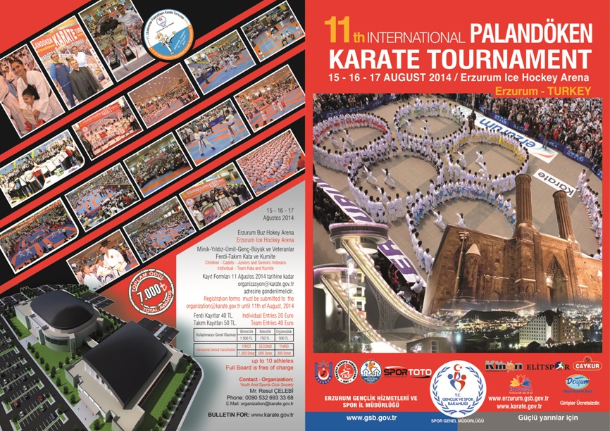 11. Uluslararası Palandöken Karate Turnuvası...